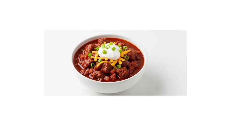 Traditionell Texas chili utan bönor