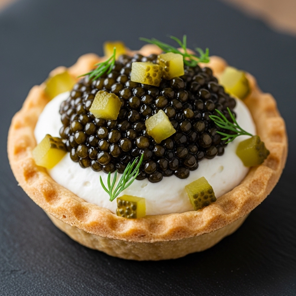 Tartlet with Baerii Caviar